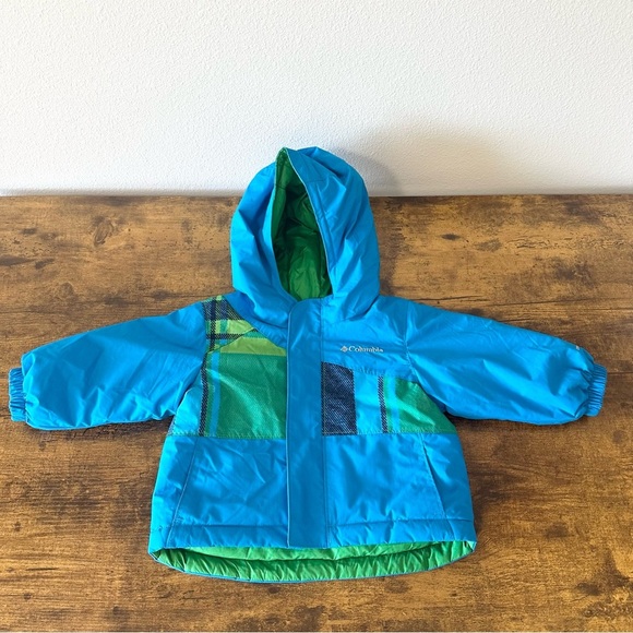 Columbia Other - Columbia Infant Boy's Reversible Winter Jacket 12 months EUC